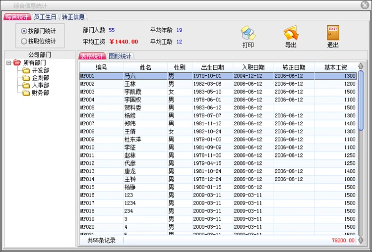 Personale Enterprise Archive Management System Materiali di formazione dei dipendenti Schede salariali Statistiche delle risorse umane Software(图10)